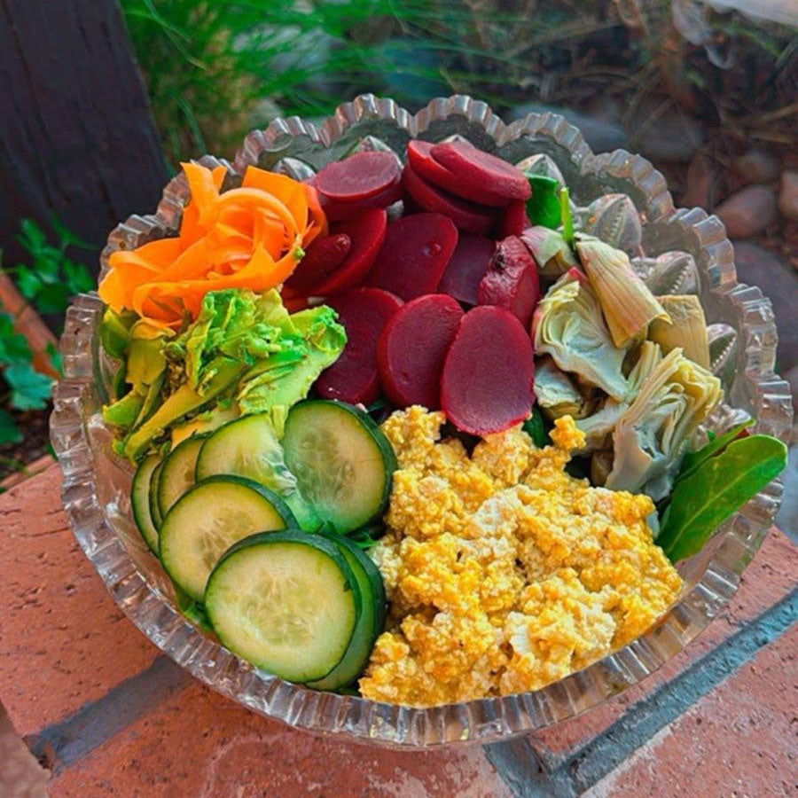 Healthy salad bowl