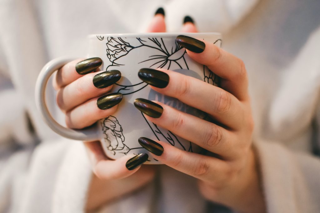 Holistic health coach Andrea Cox stays hydrated with tea, juice and fruit.