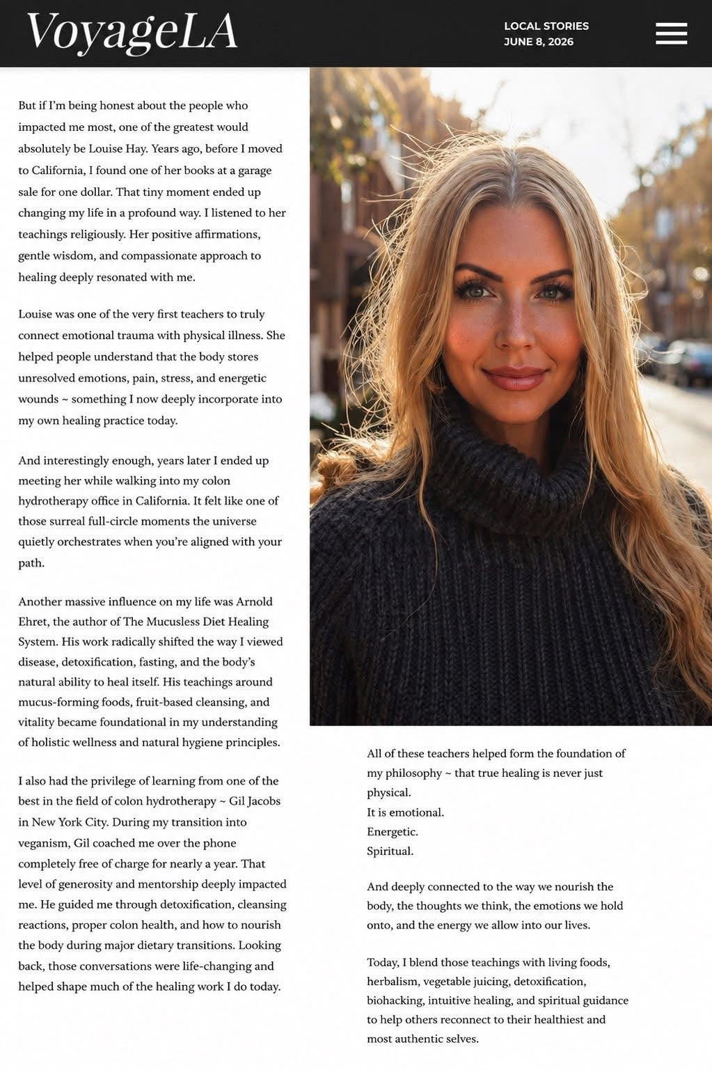 Andrea Cox — outdoor portrait